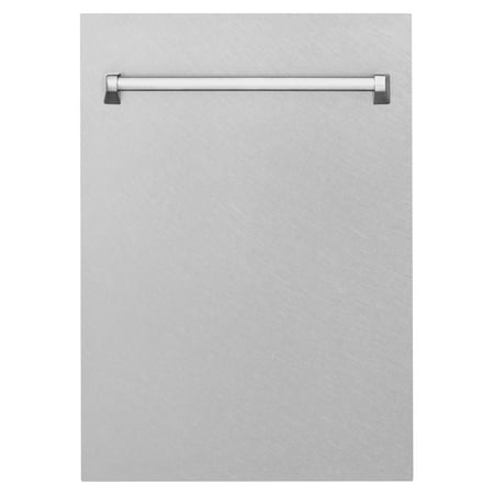 ZLINE - 18" Compact Top Control Built-In Dishwasher with Stainless Steel Tub, 40 dBa - Stainless steel