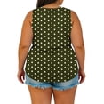 thumbnail image 4 of Enridrech Womens Plus Size Tank Loose V Neck Tops Summer Sleeveless T Shirts Casual Basic Tees Baggy Shirts, 4 of 7
