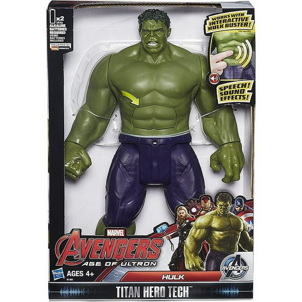 Marvel Avengers figura de acción Web Warriors Ultimate Spiderman Hulk Thor Capitán América Iron Man Titan Hero Tech juguetes electrónicos Fivean unisex