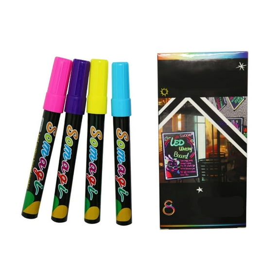 CCOCC Liquid Chalk,Use These Liquid Chalks Chalk Markers,Decorate Non-Porous Surfaces Liquid Chalk Markers,Combo1