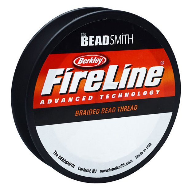 Fireline Braided Beading Thread, 10 LB / .008" Thick, 125 Yds, Crystal