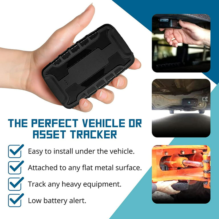 Hidden Magnetic GPS Tracker Car Tracking Device with Software (Long Battery  Life) Real Time Truck, Asset, Elderly, Teenager Tracker - Covert Tracker 