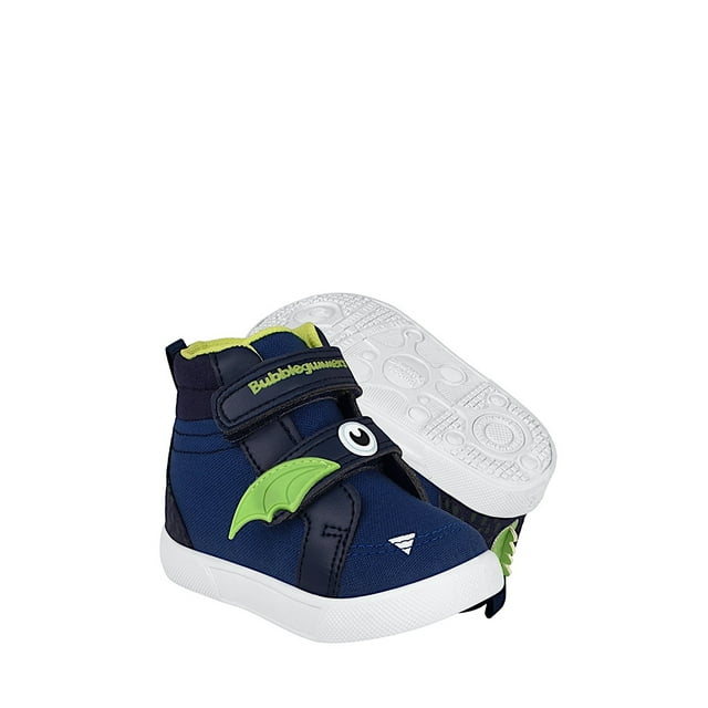 TENIS NIÑO BUBBLE GUMMERS TREBOL TEXTIL AZUL 13-17