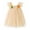 Beige, variant on SNKSDGM Flower Girl Dresses Toddler Girls Fly Sleeve Floral Tulle Holiday Party Dress Dance Party Princess Dresses Clothes 5-6 Years Girls Dresses Size 5 Long Sleeve