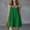 Green, variant on Women's 2026 Summer Spaghetti Strap Scoop Neck Mini Sundress, Front Button Down Empire Waist Loose Sleeveless Short Casual Dress with Pockets for Vacation Beach Daily Wear