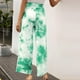 thumbnail image 4 of Puntoco - Pantalones sueltos para mujer, informales, de cintura alta, color teñido, cómodos, elásticos Puntoco Puntoco-2255, 4 of 6