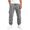 B Gray, variant on Ndbuld Boys Cargo Pants Elastic Drawstring Waist Multi Pockets Casual Tapered Cuffed Kids Work Trousers Red 10-11Years