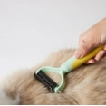 thumbnail image 4 of ACDANC 2Pcs Cat Brush Tangle-Free Cat Brush for Shedding Ergonomic Anti-Static Cat Grooming Supplies,Yellow Small + Yellow Large, 4 of 4
