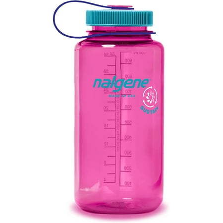 

Sustain Tritan BPA-Free Water Bottle Made with Material Derived from 50% Plastic Waste 32 OZ Wide Mouth