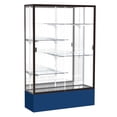 thumbnail image 3 of Waddell 374WB-SN-MN Spirit 48 x 72 x 16 in. Maroon Base Floor Display Case with 4 ft. Length, White Back - Satin, 3 of 7