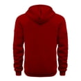 thumbnail image 4 of Thousandth Men's Half Zip Hoodie Pullover Casual Athletic Sweatshirt with Side Pocket Soft Fleece Winter Hooded Top for Gym, 4 of 8