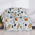 thumbnail image 3 of Fuzoiu Cartoon Planets Print Flannel Blanket,Throw Blanket,Flannel Home Decor,Fleece Bed Blankets,Cozy Soft Blanket for Bed, Sofa, Camping, and Travel-50"x40", 3 of 6