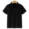 thumbnail image 2 of Trgacdwlo Teens Sport Polo Shirt Short Sleeve Uniform Shirts Collared Student Back To School Cute Teen Boy Girl Clothes,150(11-12Years), 2 of 9