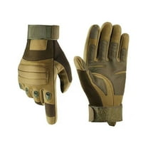 Tao Tao Men Motorcycle Gloves, Dirt Bike Gloves with Touchscreen Fingers, Motocross Sim Racing Gloves Suitable for Cycling, Hiking, Skiing Green M