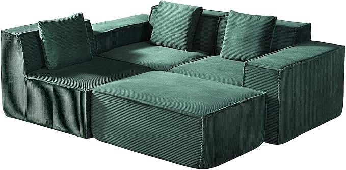 L shape modular sectional sofa