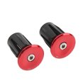 thumbnail image 2 of Bike Grip Plug, 2 Pcs Wear Resistant Handlebar Plug  For Mountain Bikes Red, 2 of 8