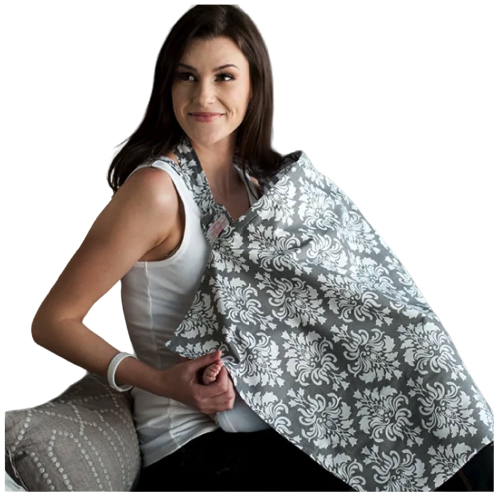 Udder Covers Breastfeeding Nursing Cover with Washable Nursing Pad