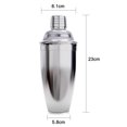 thumbnail image 5 of 3 Piece Cocktail Shaker Bar Tools Set Brushed Stainless Steel Bartender Kit, with Cocktail Shaker, Measuring Cup and Bar Spoon 750ml, 5 of 5