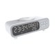 thumbnail image 5 of Cargador inalámbrico, estación de carga de escritorio, reloj despertador digital de inducción multifuncional de 15 W, luz nocturna LED múltiple, para, 5 of 8