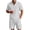 A-White47, variant on JAJAHO Mens Shorts Set Linen Short Sleeve Solid Color Stand Collar Shirt With Shorts Casual Summer Outfits Lightweight Breathable Beach Clothes Soft Outfit