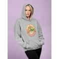 thumbnail image 2 of Happy Single Awareness Day! Hoodie Women -Smartprints Designs, Female XX-Large, 2 of 4