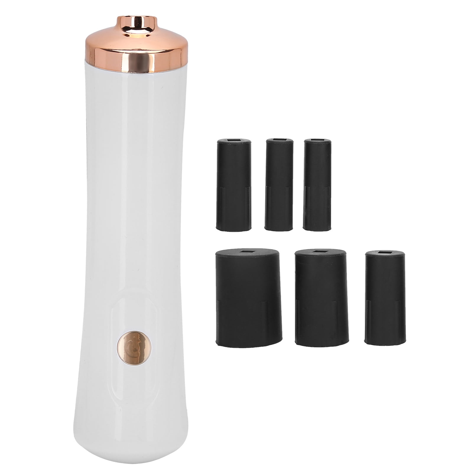 Nail Polish Mixer, Ergonomic Design Waterproof Multipurpose Electric Nail Polish Shaker  For Nail Black,White