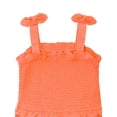 thumbnail image 2 of Planet Gold Toddler & Girls Summer Sleeveless Tiered Dress with Tie Straps, Sizes 12M-18, 2 of 5