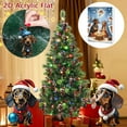 thumbnail image 6 of 2025 Dachshund Advent Calendar - 24 Days Christmas Countdown with 2D Acrylic Pendants, Funny Dog Ornaments for Tree Decor, Holiday Home Decoration, Xmas Gifts, 6 of 8