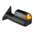 thumbnail image 3 of Towing Power Heated Signal Puddle Light Side View Mirror for Left Side (Driver Side) LH For 2013 2014 2015 2016 2017 Ram 1500 2500 3500 Manual Towing Rearview Mirror, 3 of 6