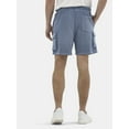 thumbnail image 2 of No Boundaries All Gender Soft Fleece Utility Cargo Shorts, Men's Sizes XS-5XL, 2 of 5