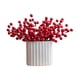 thumbnail image 3 of Adornos de año nuevo chino Florero de cerámica Decoración Ramo Macetas para el hogar Escritorio Artificial Fortuna Frutas para el festival de , estilo b perfecl flores falsas, 3 of 8