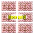 thumbnail image 3 of Juego de 144/24 mini bolas navideñas para colgar en el árbol de Navidad, adornos navideños para hacer tú mismo, para bodas, fiestas de Año Nuevo, decoración del hogar, 3 of 5