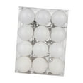 thumbnail image 3 of Adornos para árboles de Navidad BLESIY 24x Bolas con Lazo colgante decoración para Fiestas de Bodas en Interiores blanco, 3 of 8