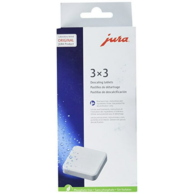Jura Decalcifying Tablets for All Jura Machines, 27 Count