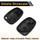 thumbnail image 5 of Carcasa de llavero de 4 botones para Vauxhall Vivaro 2001-2006 Reemplazo de control remoto de entrada sin llave Color negro, 5 of 6