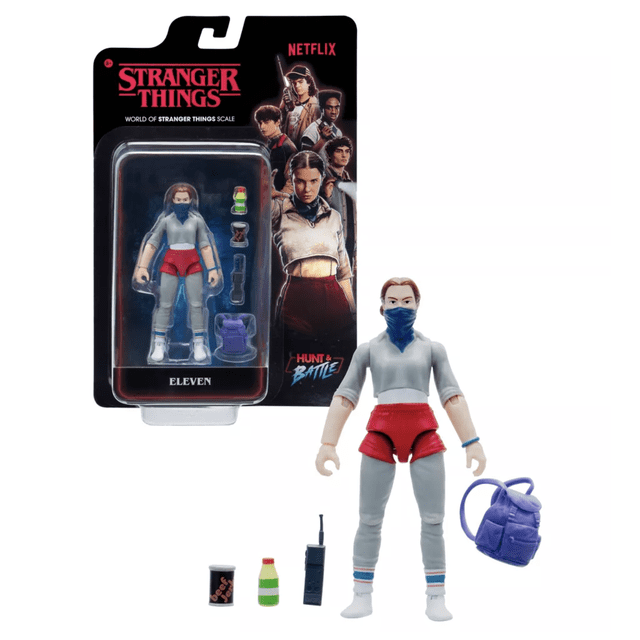 Jazweres Stranger Things Figura Articulada Eleven con Accesorios