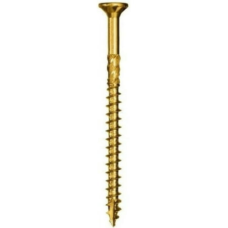 

R4 ProPak Multipurpose Screws 10 by 3-1/8-Inch 350-Count (772691011374) Gold 350 Count