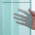 thumbnail image 5 of EGYMEN Semi Sheer Curtains, Translucent Linen Drapes for Bedroom, Light Filtering Window Panels for Living Room, Airy Decorative Curtain System for Privacy(Blue), 5 of 8