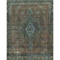 thumbnail image 1 of Ahgly Company Tapis d'Intérieur Rectangulaire Abstrait Vert Armée, 8 Pieds x 10 Pieds, 1 of 6