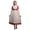 Dark Peach, variant on Bimba Blue Floral Block Printed Women Anarkali Dresses Long Indian Kurtis Ethnic Kurta Dress-XSmall