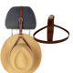 thumbnail image 5 of Cinturón colgante para sombrero de vaquero, soporte de almacenamiento para sombreros, cuero de PU, duradero, estante para cinturón colgante, perchero Marrón perfecl Soporte de almacenamiento para sombreros, 5 of 8