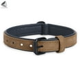 thumbnail image 3 of PULLIMORE PU Leather Dogs Collar Adjustable Soft Padded Pet Collar for Small Medium Large Dogs (XL, Khaki), 3 of 7