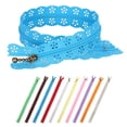 thumbnail image 4 of Sewing Zipper, Mixed Lace Zipper, 10Pcs Sturdy Lace Nylon for Handicrafts Perfect Gift, 4 of 8