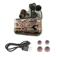 thumbnail image 2 of Cateissary Auriculares Bluetooth V5.0 Auriculares inalámbricos Ajustable Recargable HD Estéreo Auriculares deportivos Auriculares impermeables Auriculares Cables de audio/vídeo No.01, 2 of 8