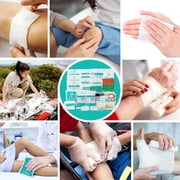 General Medi 160 Piece First Aid Kit Refill - Portable Replacement Medical Supplies, Basic Outdoor Essentials Survival Kit, for Office, Business, Home or car Boxes and cabinets