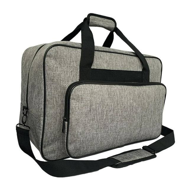 Rongfmy Premium Sewing Machine Carry Storage Bag Covers Nylon Student Home Gray