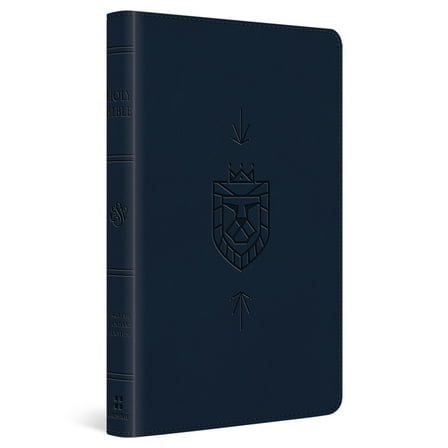 ESV Kid's Bible, Thinline, Red Letter (Trutone, Dark Blue, Lion of Judah Design), (Hardcover)