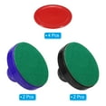 thumbnail image 3 of 96mm Air Hockey Pushers 2 Colors with Pads and 4Pcs Air Hockey Pucks, Handles Paddles Replacement Accessory, 3 of 6