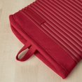 thumbnail image 2 of Kitchenaid Ribbed Soft Silicone Oven Mitt Set, 7"x13", Passion Red, 2 of 3