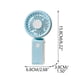 thumbnail image 3 of Cool Desktop Handheld Lanyard Small Fan USB Rechargeable Quiet Portable FanPowerful Wind For Outdoor Indoor Use, 3 of 7